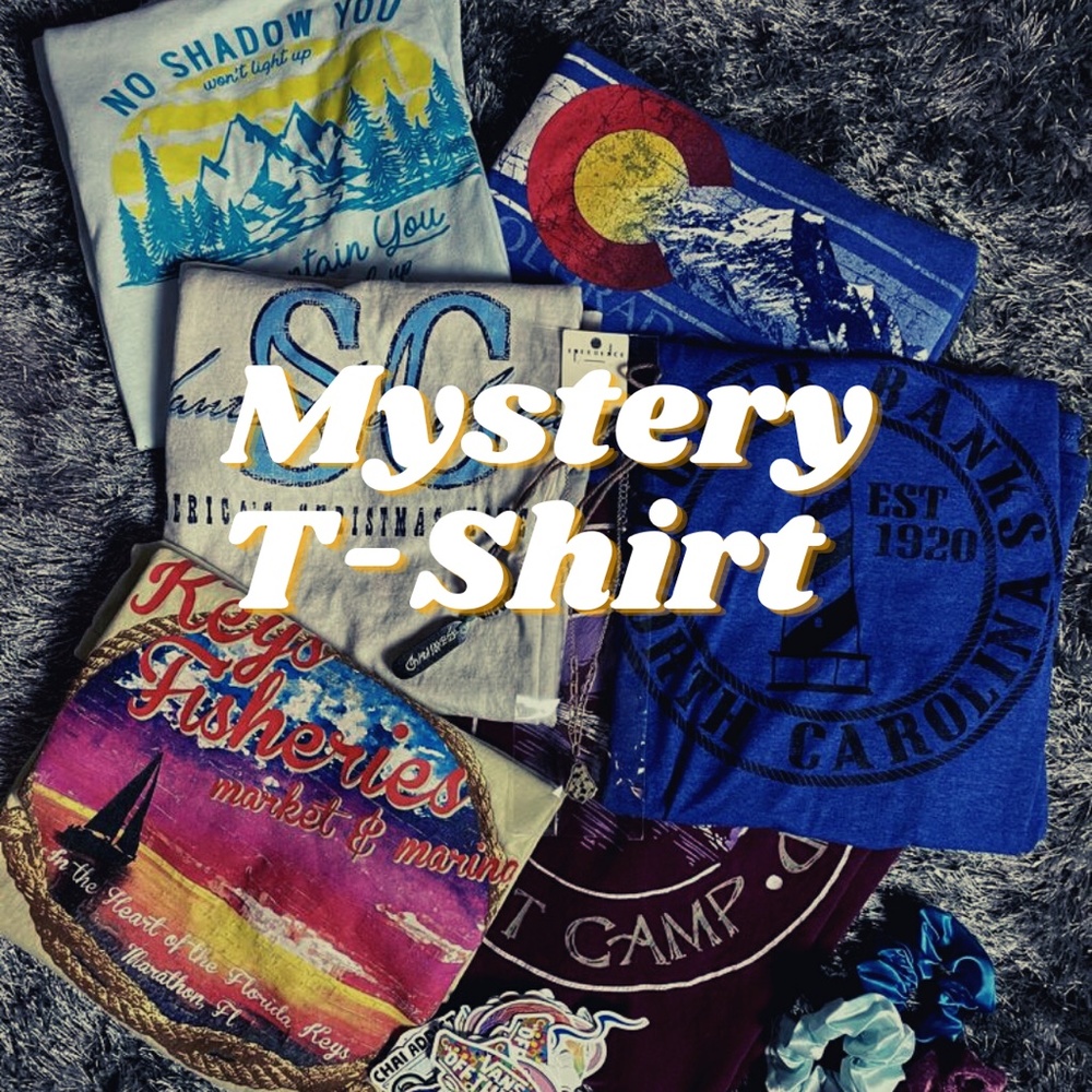 Short Sleeve Tshirt Mystery Box Thrifted Bundle
